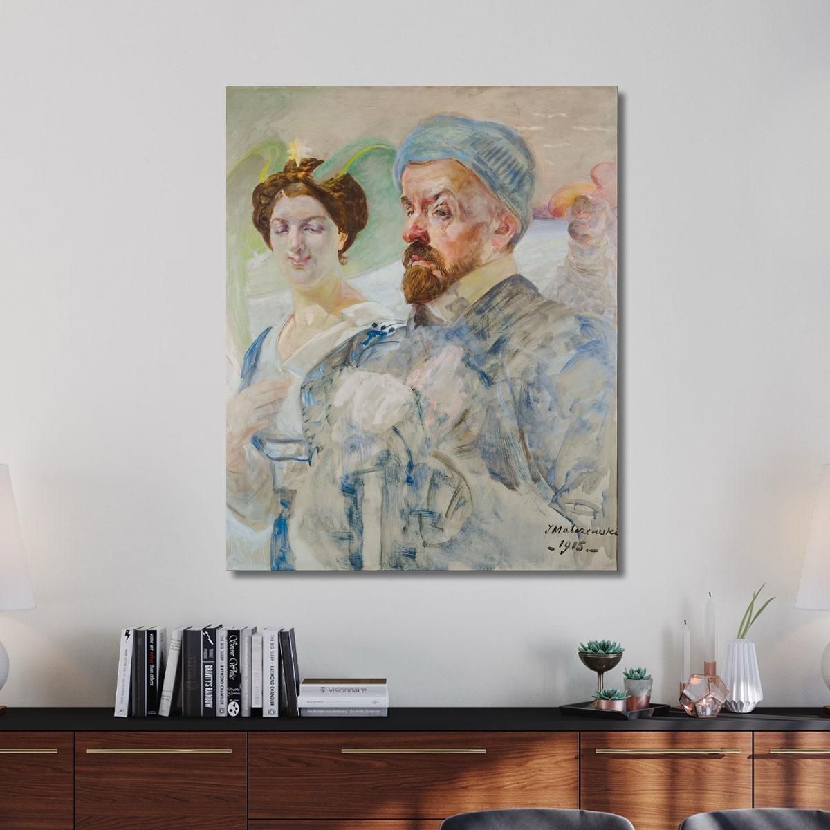 Self Portrait Jacek Malczewski jml9 canvas print 