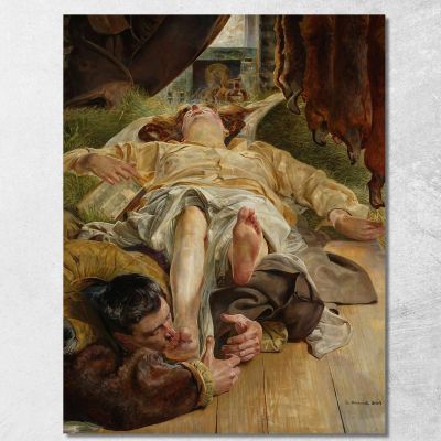 Death Of Ellenai 2 Jacek Malczewski jml20 canvas print 