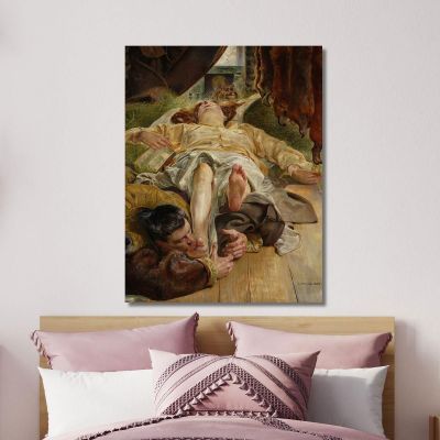 Death Of Ellenai 2 Jacek Malczewski jml20 canvas print 