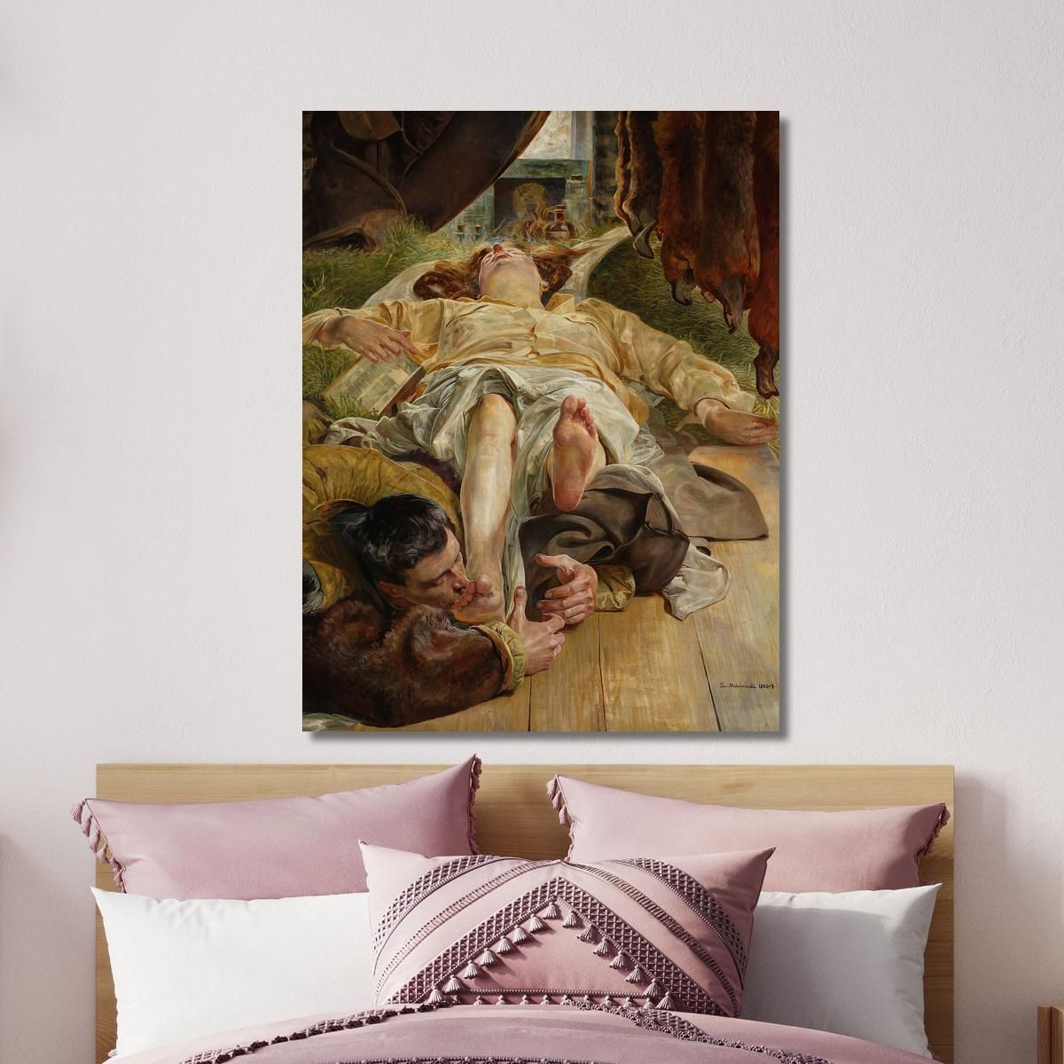 Death Of Ellenai 2 Jacek Malczewski jml20 canvas print 
