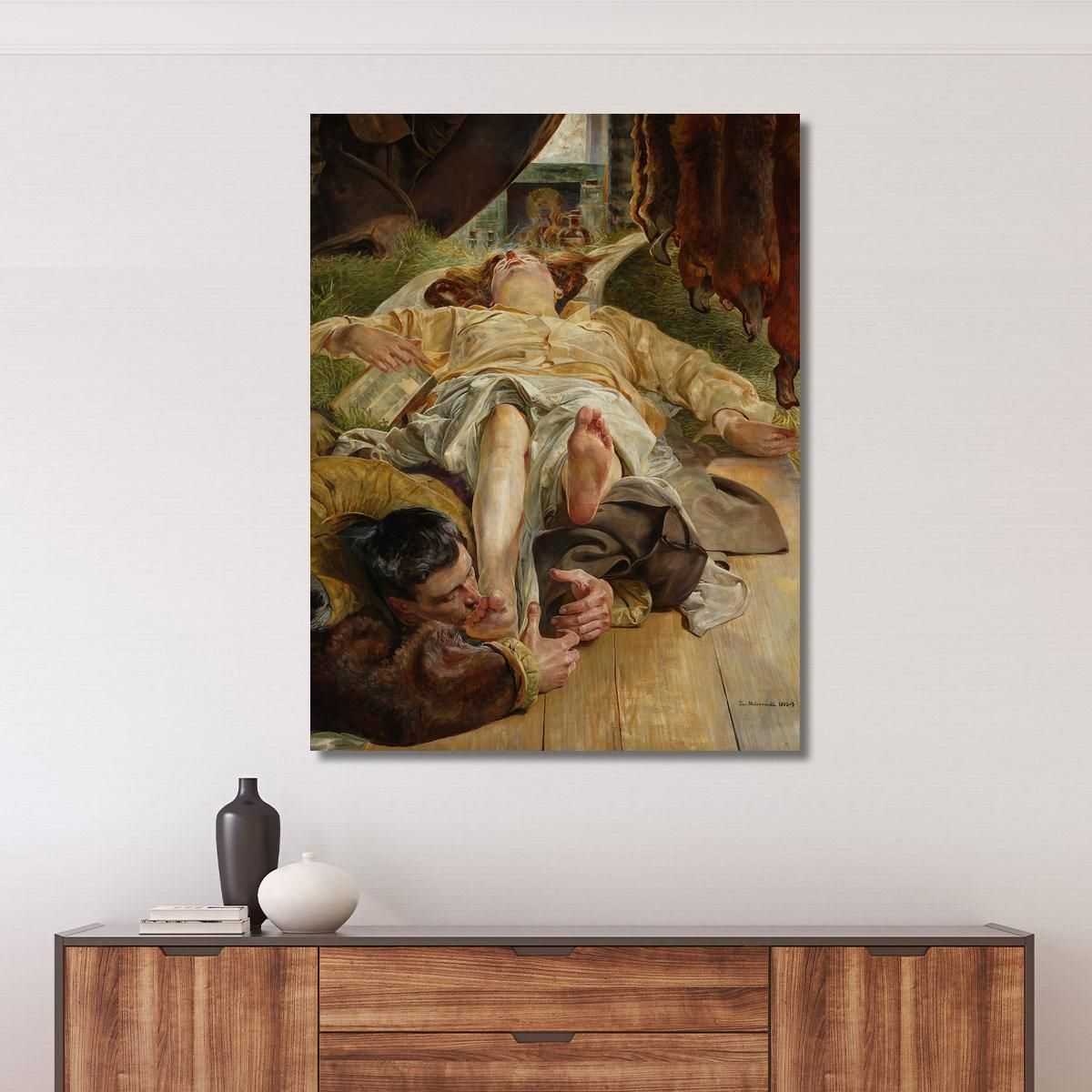 Death Of Ellenai 2 Jacek Malczewski jml20 canvas print 