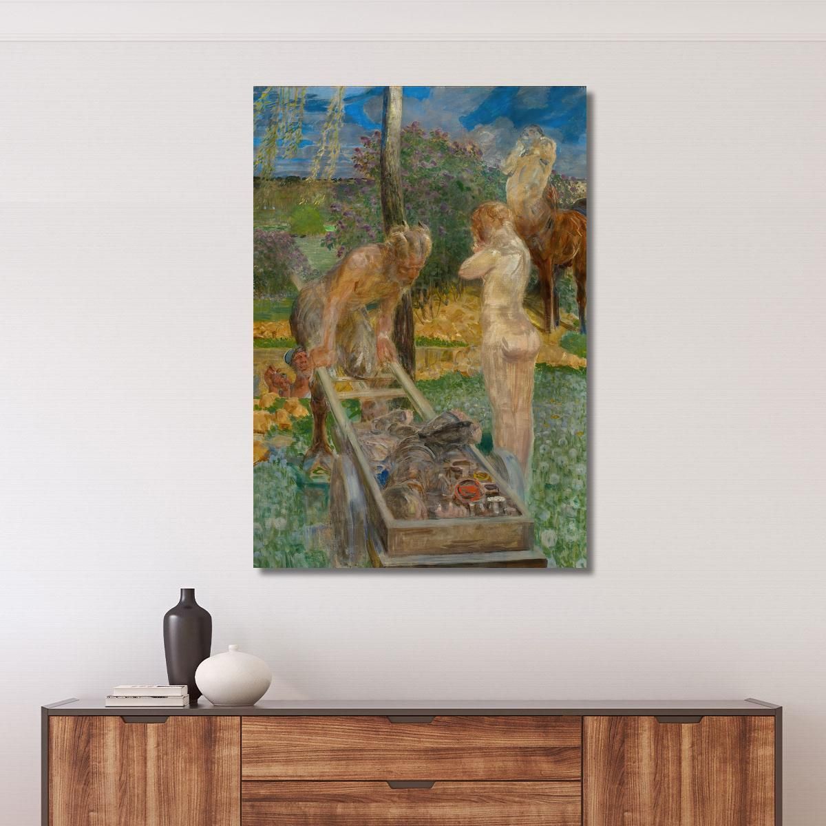 Funeral Of A Painter'S Apprentice Jacek Malczewski jml35 canvas print 