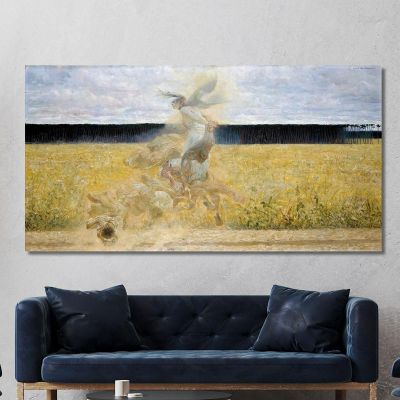 In The Dust Storm Jacek Malczewski jml44 canvas print 