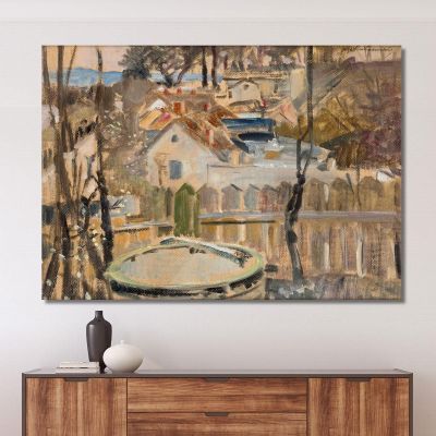Landscape With A Well Jacek Malczewski jml51 canvas print 