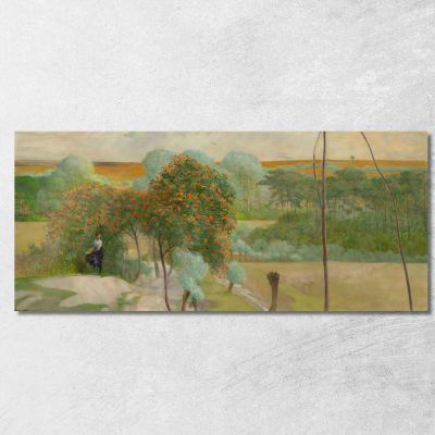 Landscape With Rowanberry Jacek Malczewski jml52 canvas print 