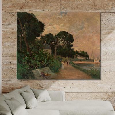 Landscape Jacek Malczewski jml55 canvas print 