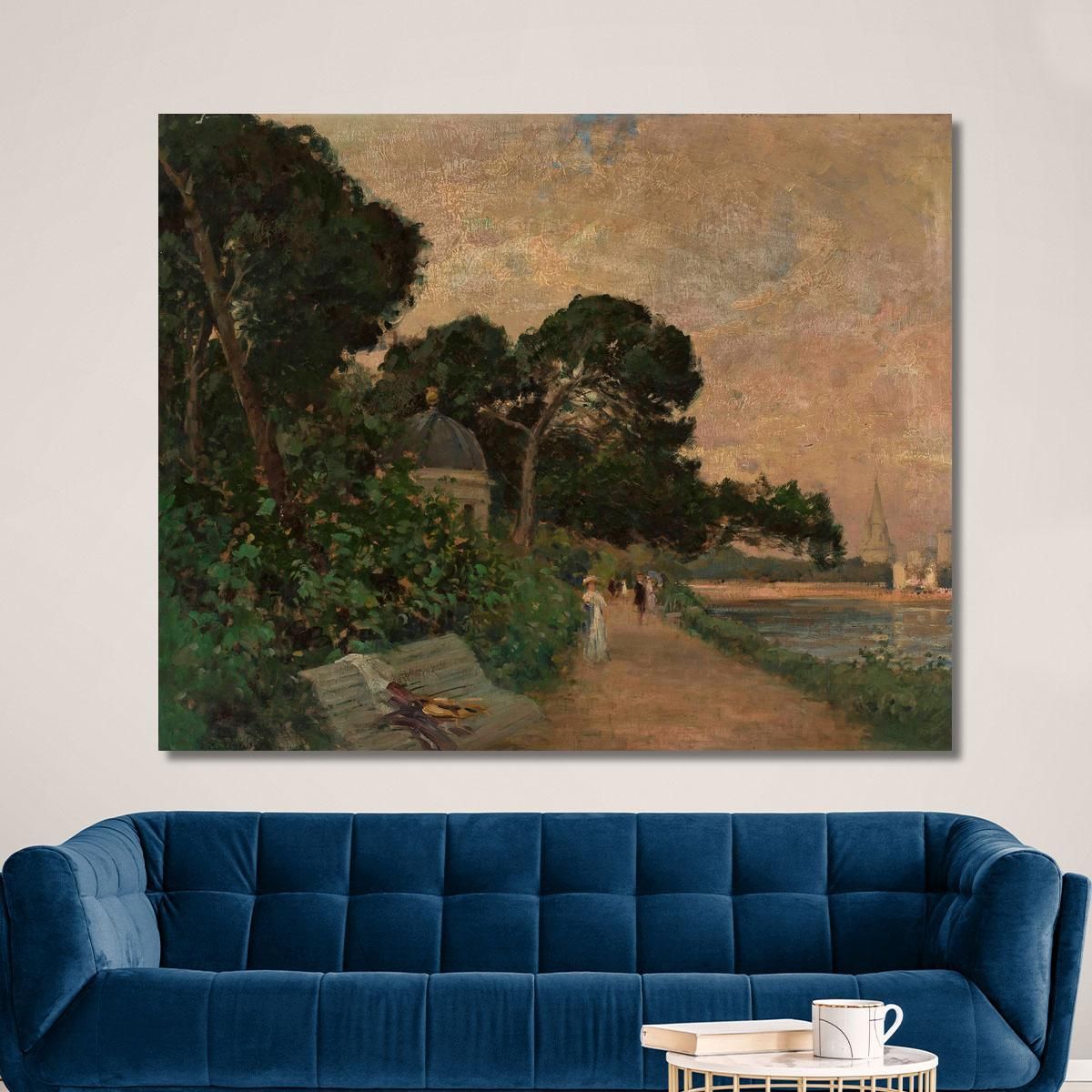 Landscape Jacek Malczewski jml55 canvas print 