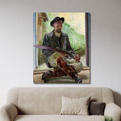 My Models Triptych (Central Part) Jacek Malczewski jml65 canvas print 