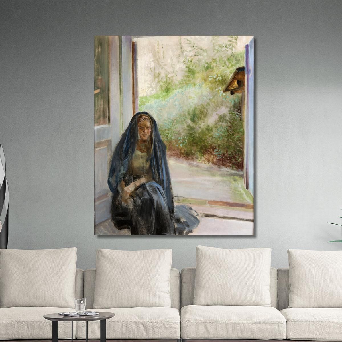 My Models Triptych (Right Part) Jacek Malczewski jml66 canvas print 