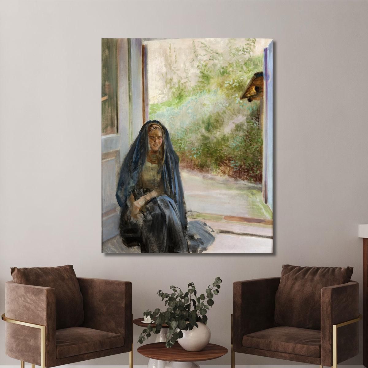 My Models Triptych (Right Part) Jacek Malczewski jml66 canvas print 
