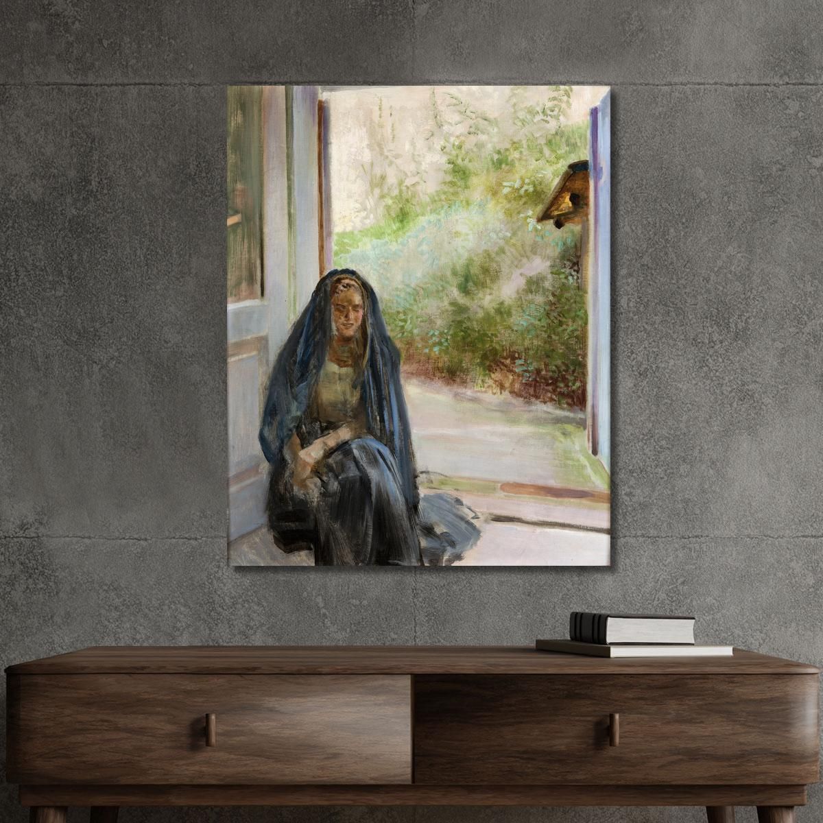 My Models Triptych (Right Part) Jacek Malczewski jml66 canvas print 