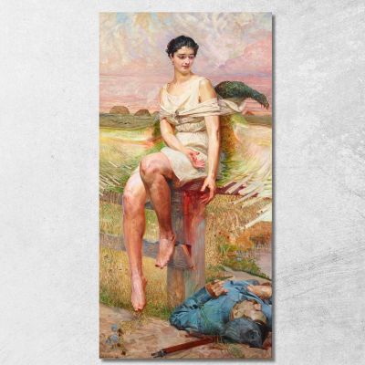 Nike Of The Legions Jacek Malczewski jml68 canvas print 