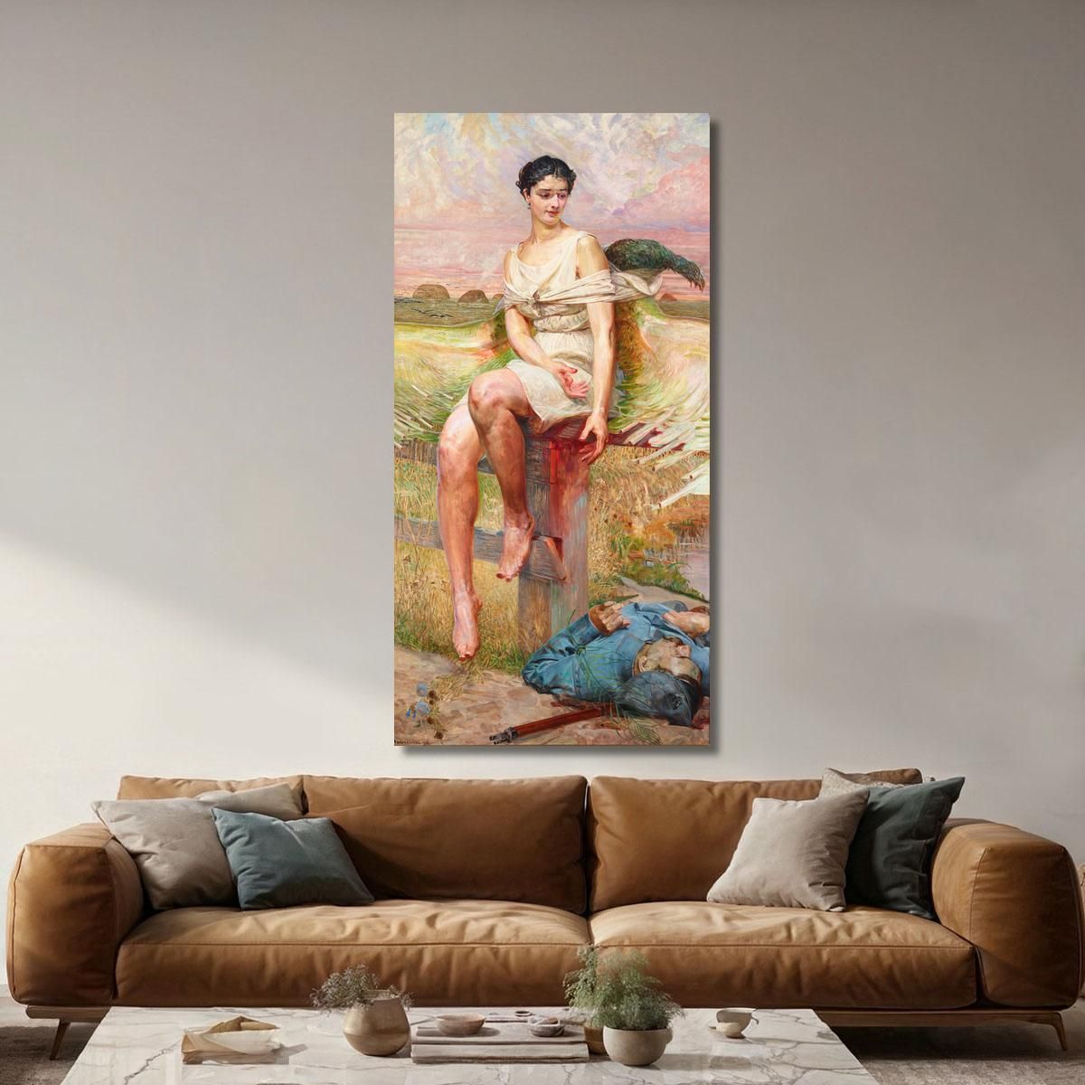 Nike Of The Legions Jacek Malczewski jml68 canvas print 