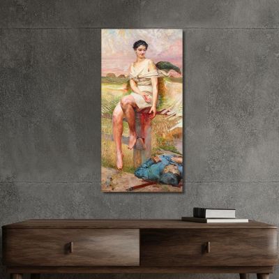 Nike Of The Legions Jacek Malczewski jml68 canvas print 