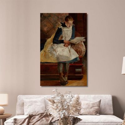 Portrait Of Artist'S Daughter Julia Jacek Malczewski jml81 canvas print 