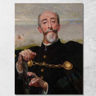 Portrait Of Count Antoni Wodzicki Jacek Malczewski jml84 canvas print 