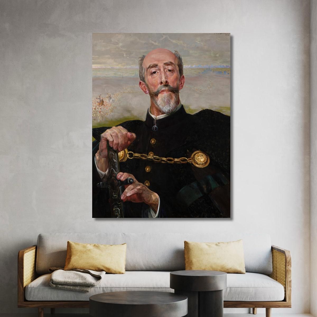 Portrait Of Count Antoni Wodzicki Jacek Malczewski jml84 canvas print 