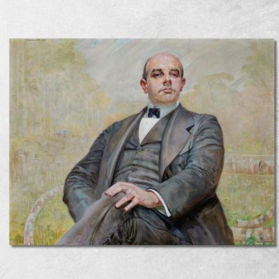 Portrait Of Edward Maurizio Jacek Malczewski jml85 canvas print 