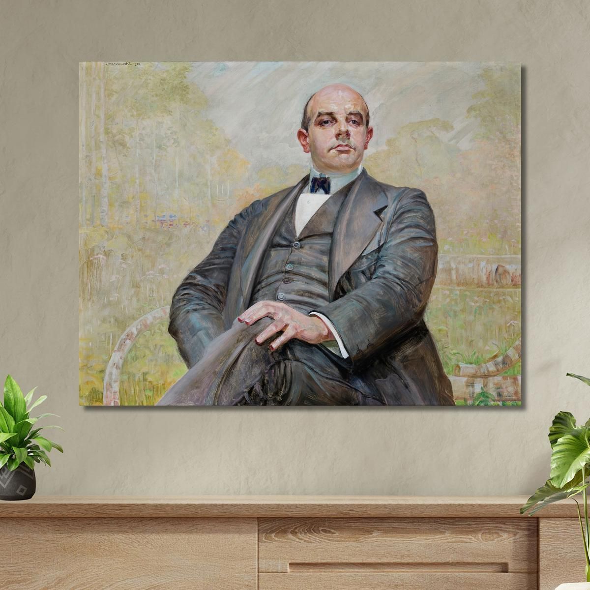 Portrait Of Edward Maurizio Jacek Malczewski jml85 canvas print 