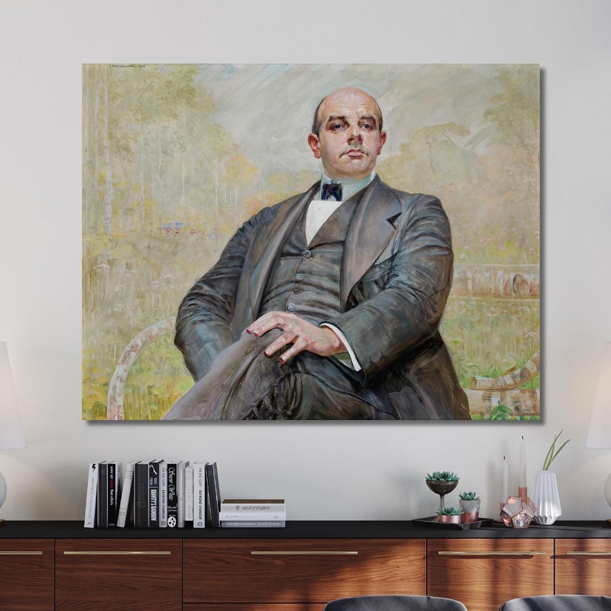 Portrait Of Edward Maurizio Jacek Malczewski jml85 canvas print 