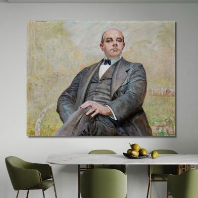 Portrait Of Edward Maurizio Jacek Malczewski jml85 canvas print 