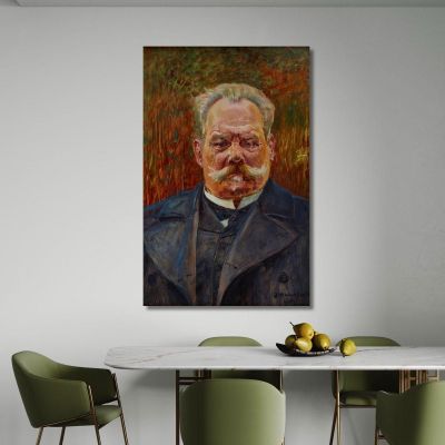 Portrait Of Leon Schenrich Jacek Malczewski jml91 canvas print 