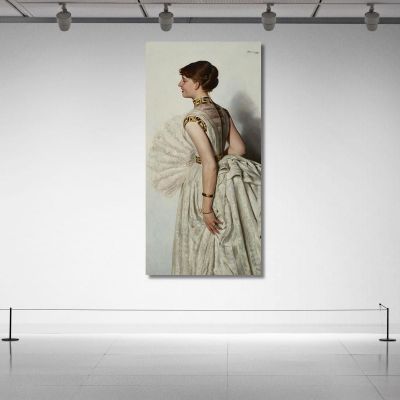 Portrait Of The Fiancée Jacek Malczewski jml94 canvas print 