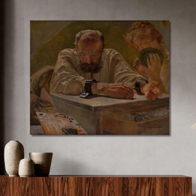 Relaxation Jacek Malczewski jml101 canvas print 