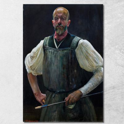 Self-Portrait 2 Jacek Malczewski jml105 canvas print 