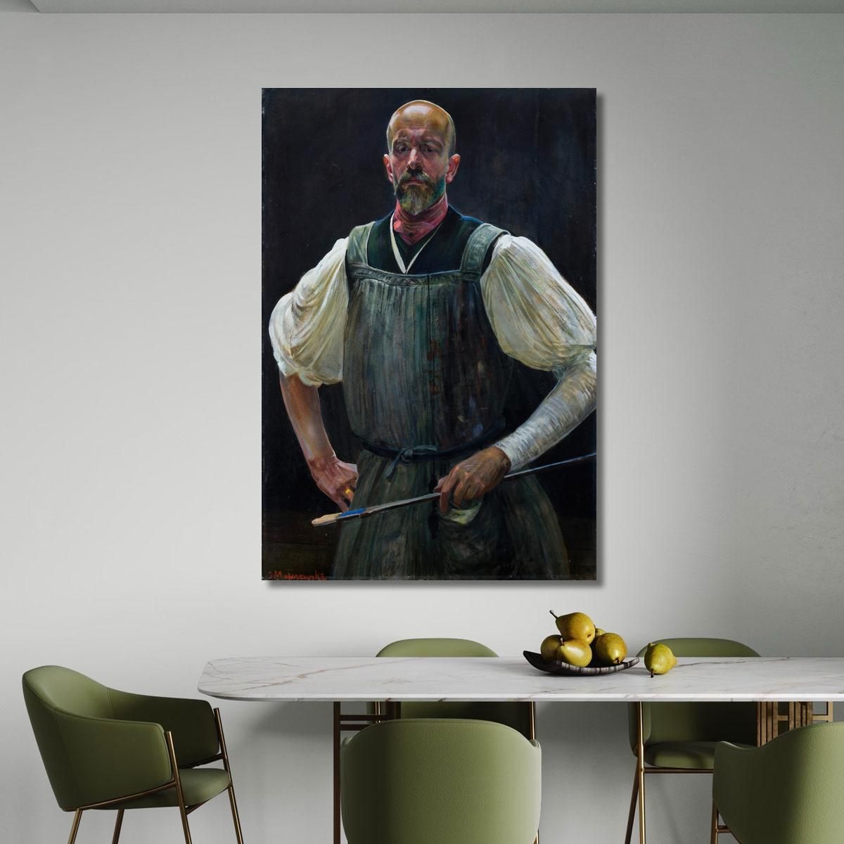 Self-Portrait 2 Jacek Malczewski jml105 canvas print 