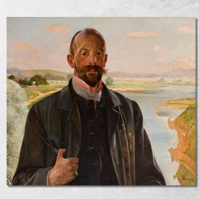 Self-Portrait Jacek Malczewski jml115 canvas print 