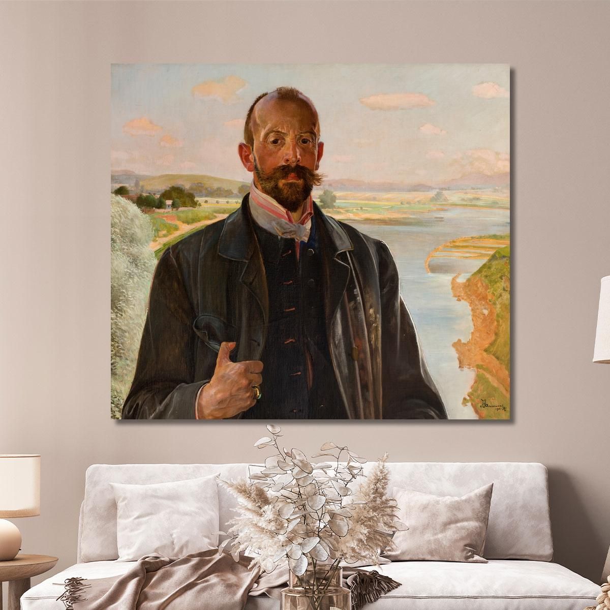 Self-Portrait Jacek Malczewski jml115 canvas print 