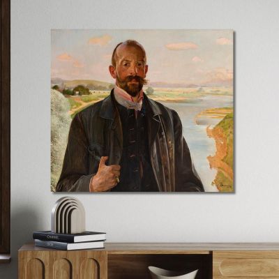 Self-Portrait Jacek Malczewski jml115 canvas print 