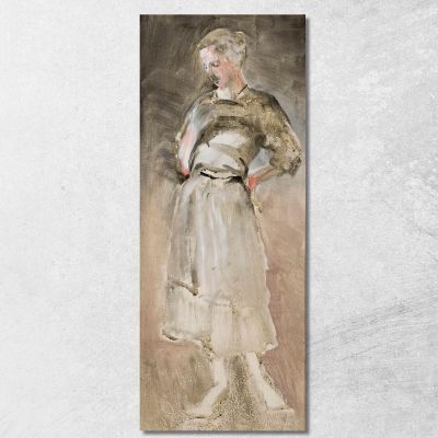 Sketch Of A Woman Jacek Malczewski jml119 canvas print 
