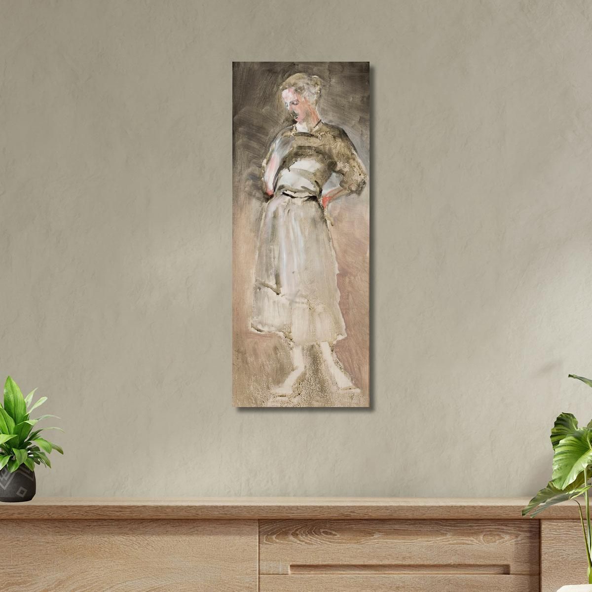 Sketch Of A Woman Jacek Malczewski jml119 canvas print 