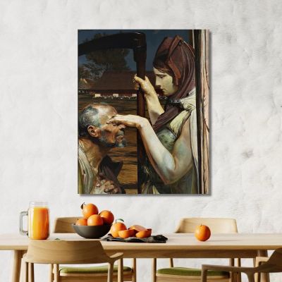 Death Jacek Malczewski jml120 canvas print 