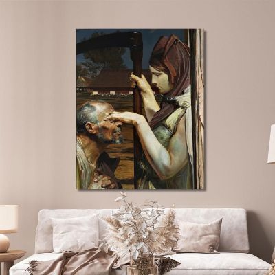 Death Jacek Malczewski jml120 canvas print 