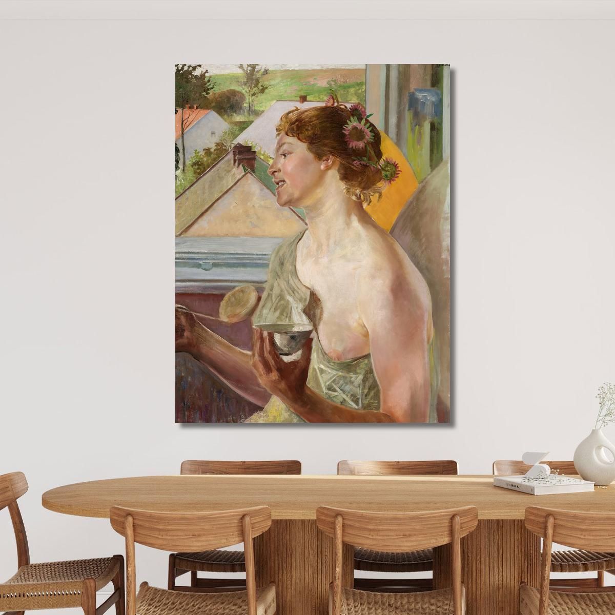 Soap Bubbles (Woman With A Cup) Jacek Malczewski jml121 canvas print 