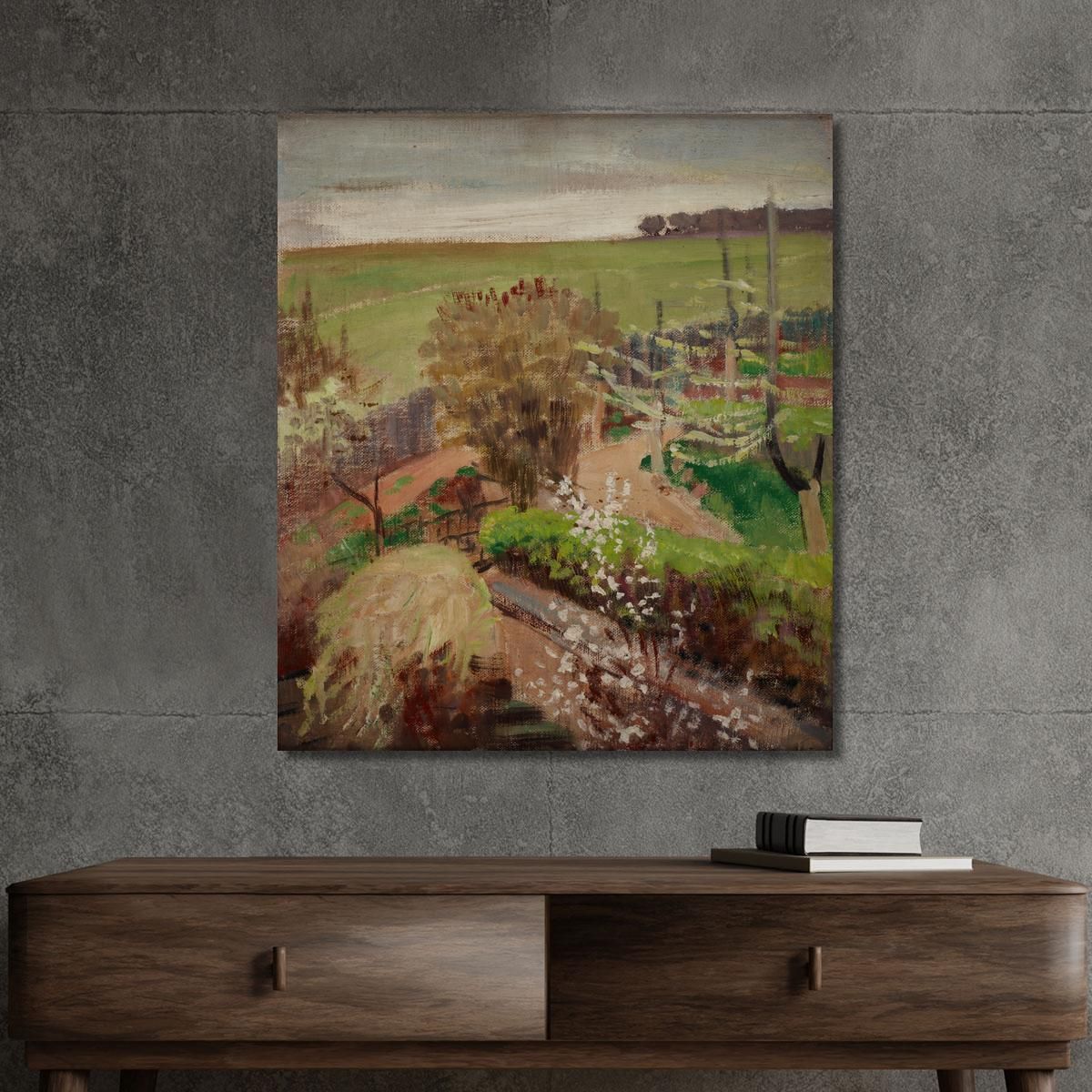 Spring Landscape From The Countryside Jacek Malczewski jml122 canvas print 