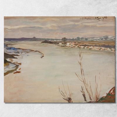Spring Thaw Jacek Malczewski jml123 canvas print 