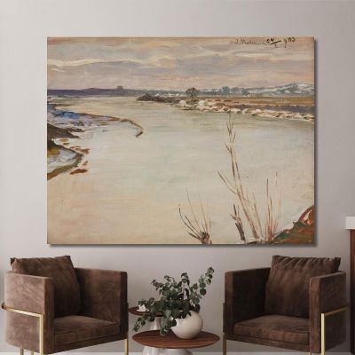 Spring Thaw Jacek Malczewski jml123 canvas print 