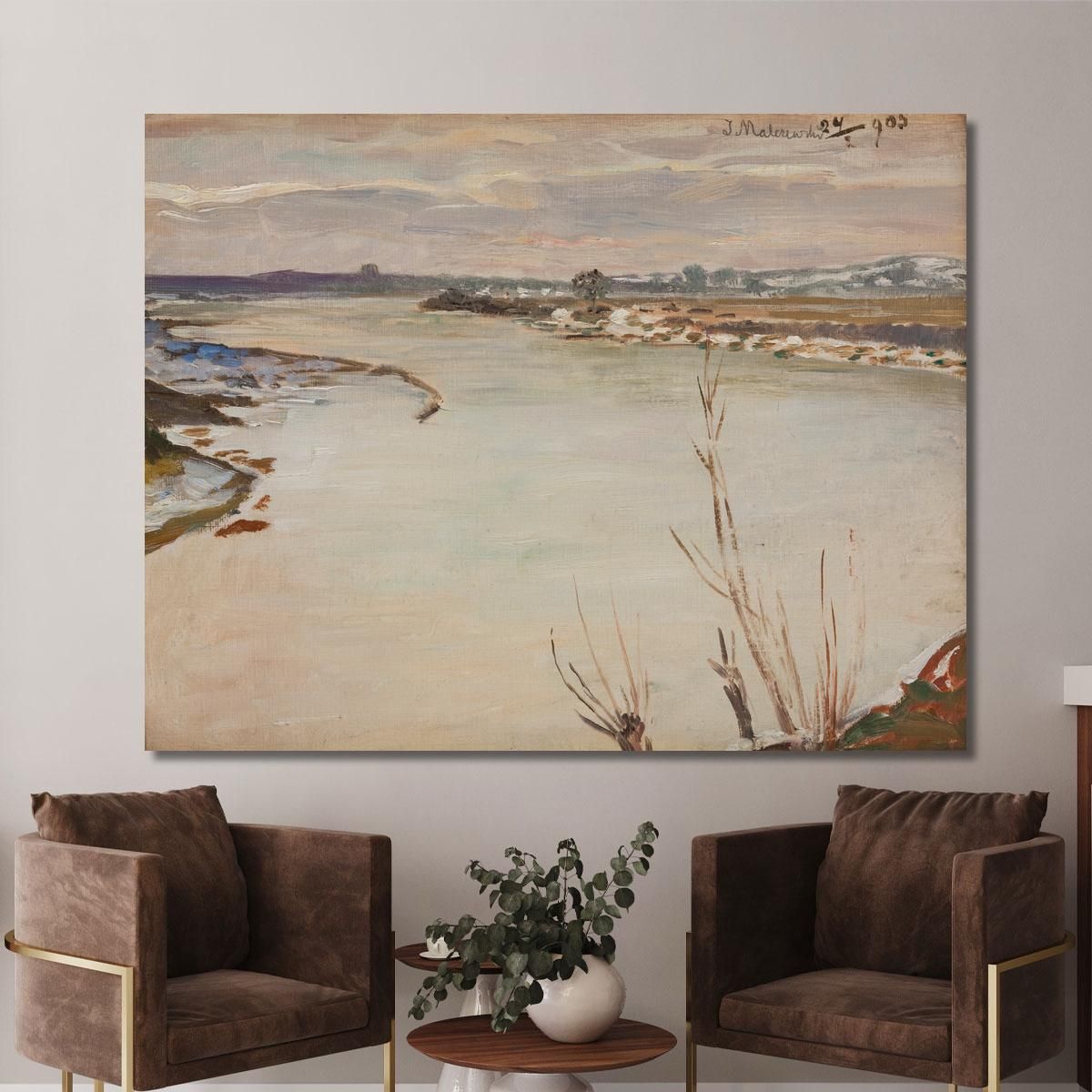 Spring Thaw Jacek Malczewski jml123 canvas print 