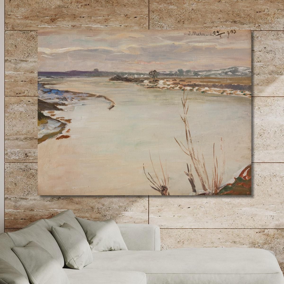 Spring Thaw Jacek Malczewski jml123 canvas print 