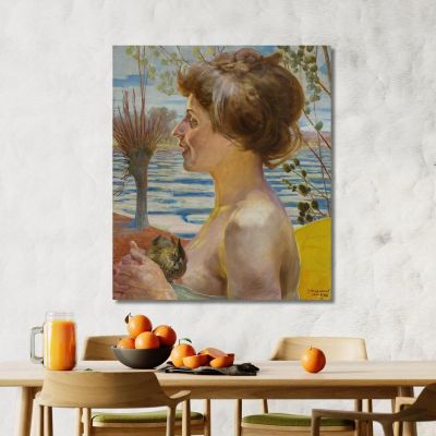 Springtime Jacek Malczewski jml125 canvas print 