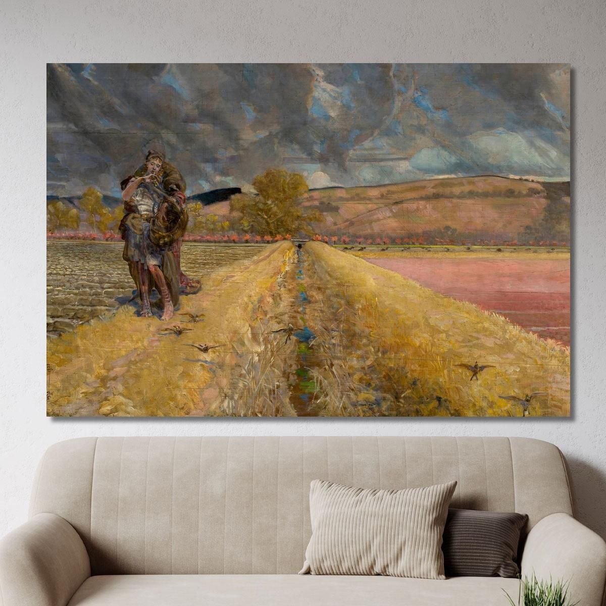 St Agnes Jacek Malczewski jml126 canvas print 