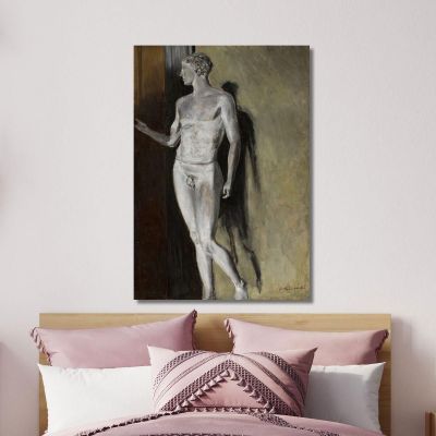 Study Of A Classical Sculpture Jacek Malczewski jml129 canvas print 