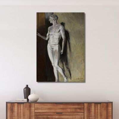 Study Of A Classical Sculpture Jacek Malczewski jml129 canvas print 