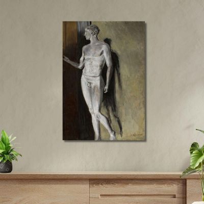 Study Of A Classical Sculpture Jacek Malczewski jml129 canvas print 