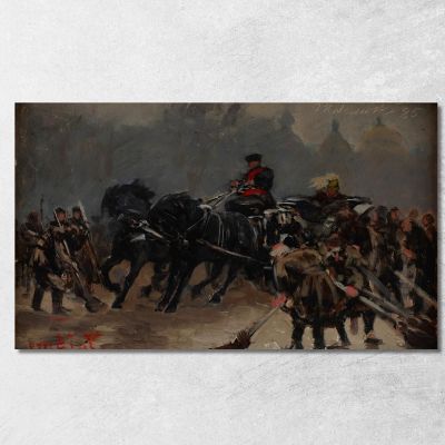 There Comes The Tsar Jacek Malczewski jml135 canvas print 