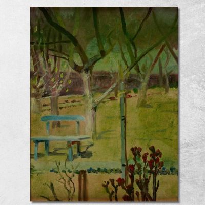 View Of The Garden Jacek Malczewski jml142 canvas print 